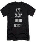 Eat Sleep Draw Repeat Hope and Hobby T-Shirt