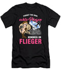 Echte Prinzen Kommen Im Flieger Pilot Fluglotse Gift Thomas Larch T-Shirt