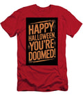 Eerie Grunge Halloween Greeting By Ai Vidddie Publyshd T-Shirt