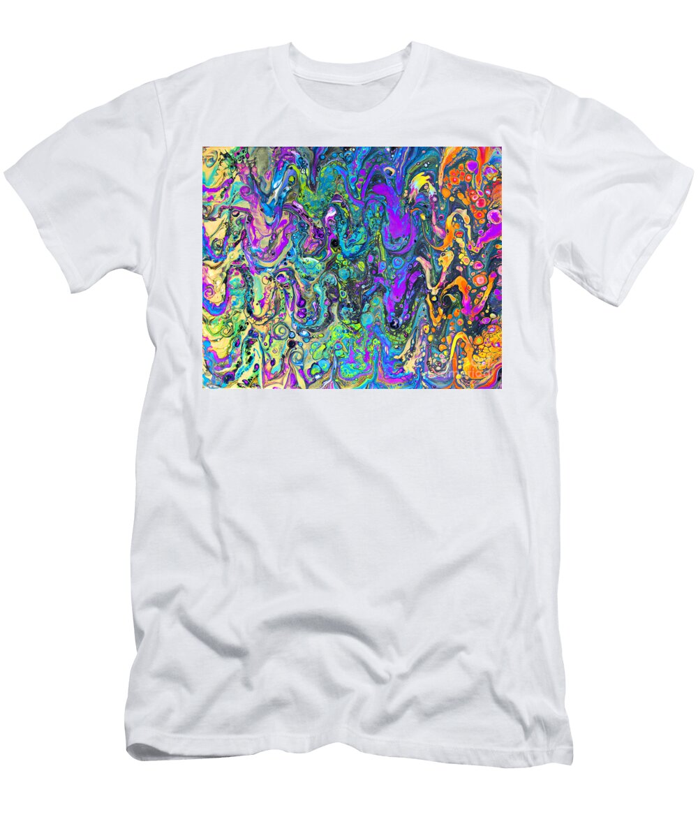 Effervescent Patina 2804 Expressionistart Studio Priscilla Batzell T-Shirt