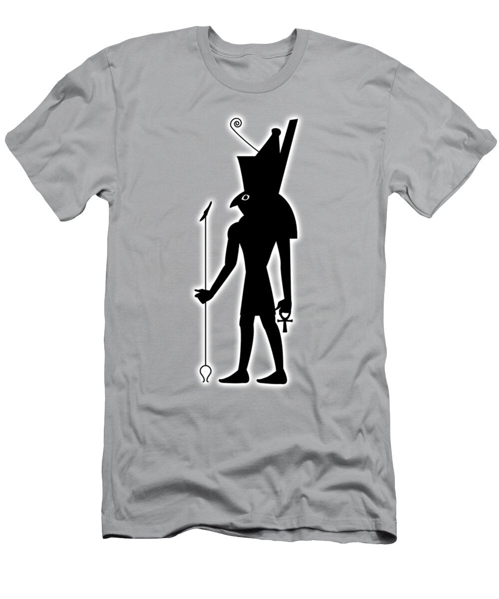 Egyptian Gods Horus Silhouette Tom Hill T-Shirt
