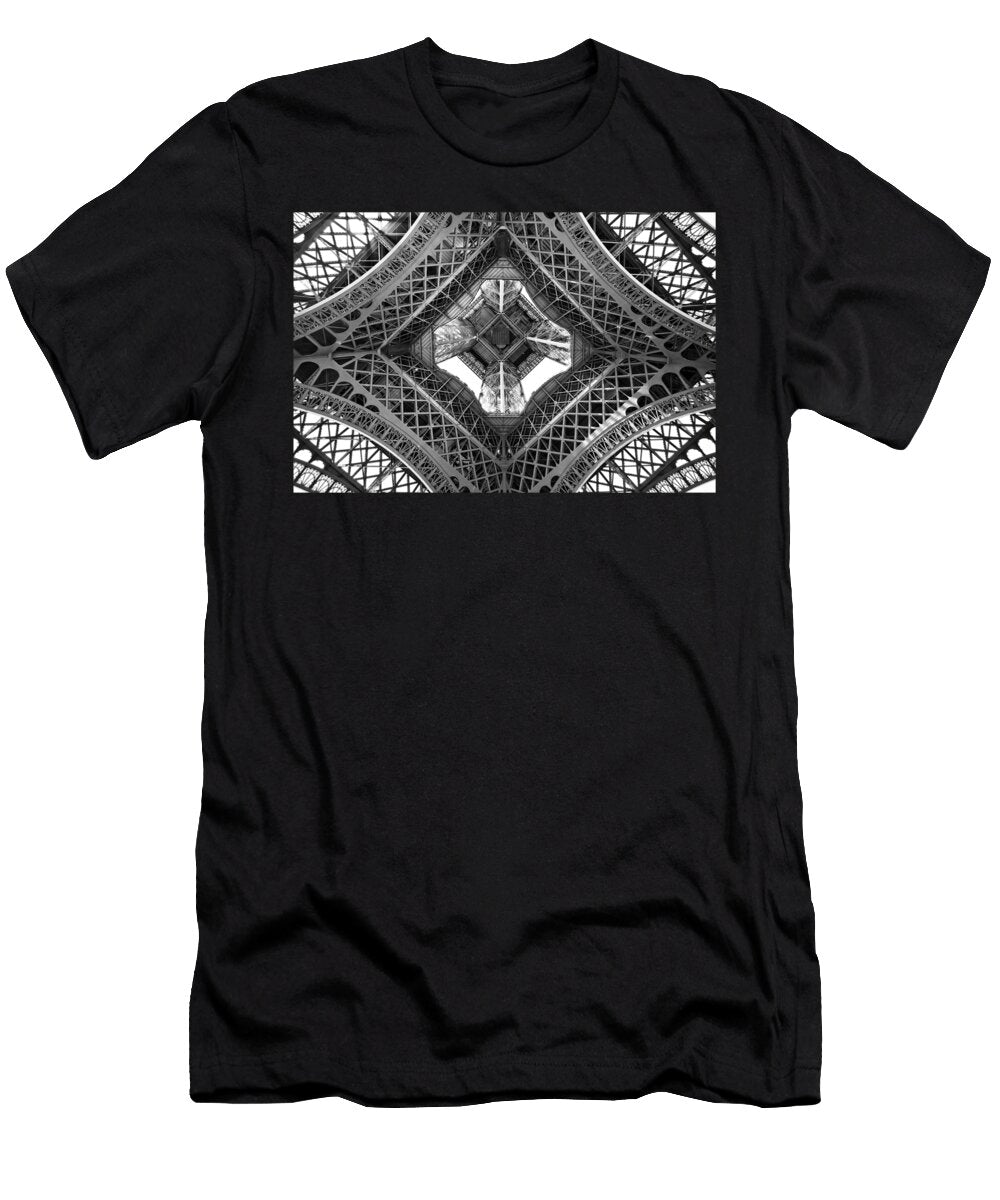 Eiffel Abstract Delphimages Paris Photography T-Shirt