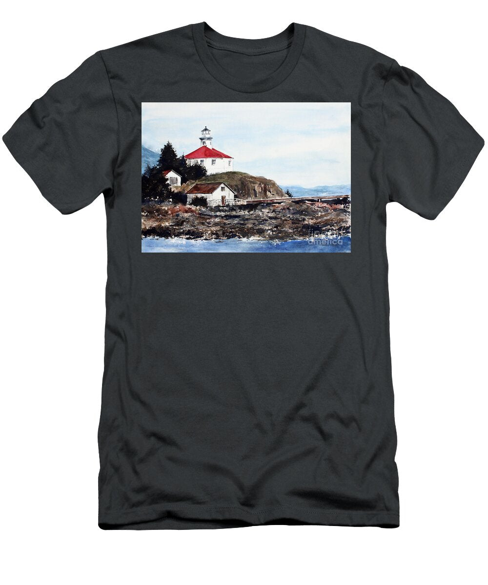 Eldred Rock Lighthouse Monte Toon T-Shirt