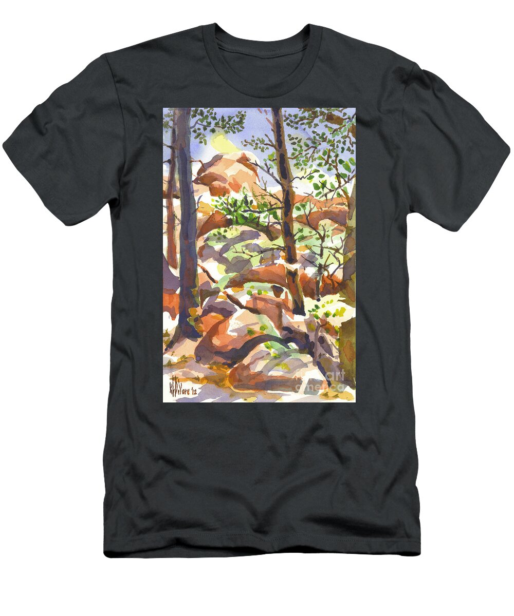 Elephant Rocks Revisited Ii Kip Devore T-Shirt