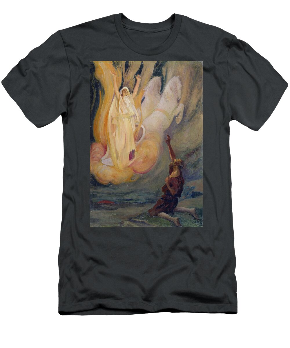 Elijah Ascends in a Chariot of Fire James Tissot T-Shirt