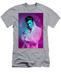 Elvis in Futuristic Portrait Elvis Presley Grayson Sheppard T-Shirt