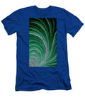 Emerald Green Fractal Feather Shelli Fitzpatrick T-Shirt