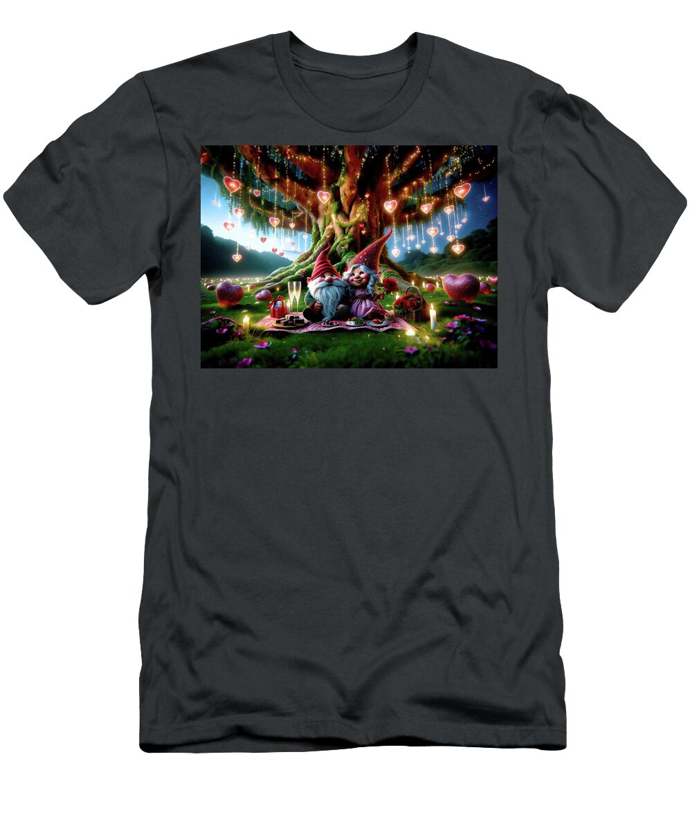 Enchanted Valentines Eve with the Gnomes Bill and Linda Tiepelman T-Shirt