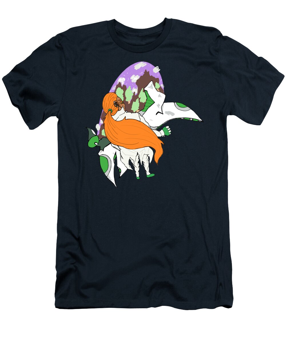 Enero and His Scapecycle Alternative Pc Clotter T-Shirt