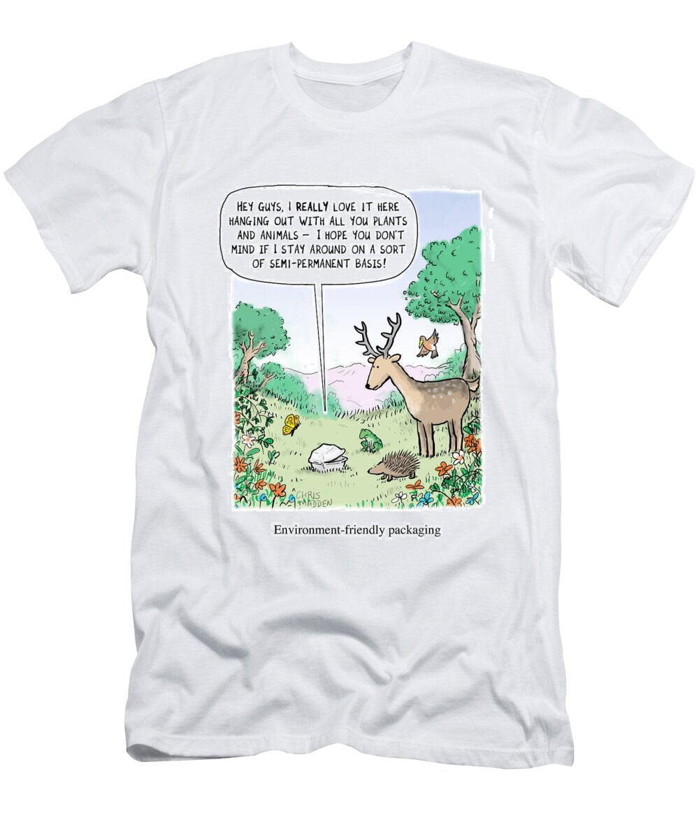 Environment Friendly Packaging Chris Madden T-Shirt