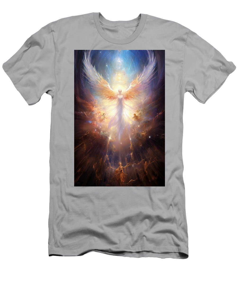 Ethereal Angels Art Series Unveiling Nde Visions Lourry Legarde T-Shirt
