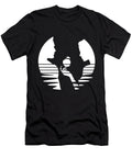 Eve Hands an Apple to Adam Grunge Circular Graphic Illustration Version 3 3 Mounir Khalfouf T-Shirt