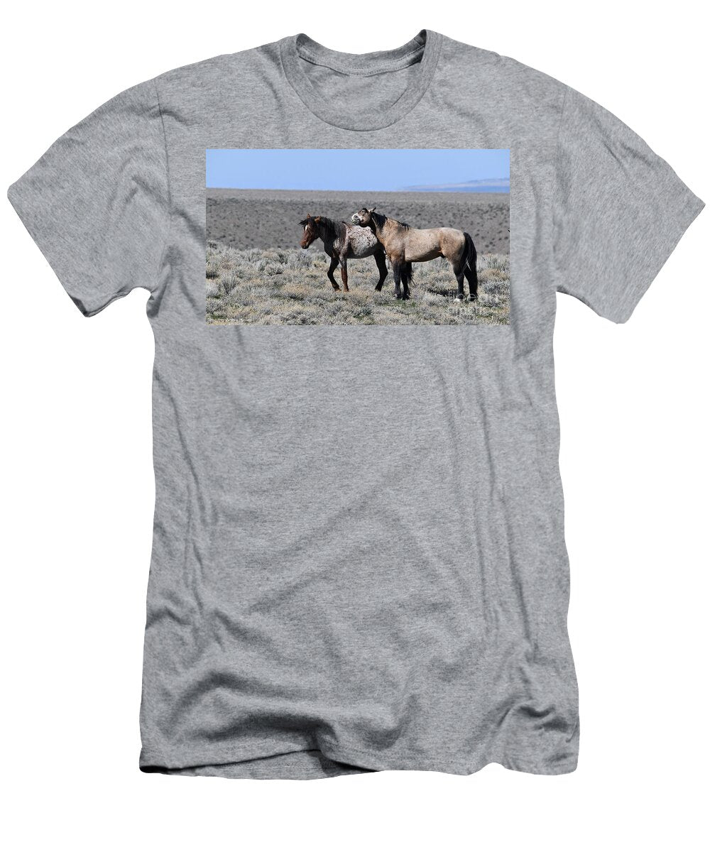 Even Wild Horses Have Their Goofy Moments Bobbie Moller T-Shirt