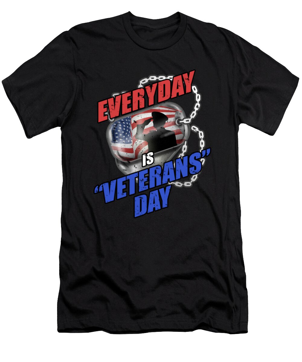 Everyday Is Veterans Day Veterans Memorial Day Tinh Tran Le Thanh T-Shirt