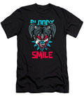Evil Clown Girl Bloddy Smile Bart Stobienia T-Shirt
