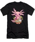 Exhilarating Things Kawaii Axolotl Ramen Noodles Japanese Anime Otaku Nu Goth Cute Gifts Ezone Prints T-Shirt
