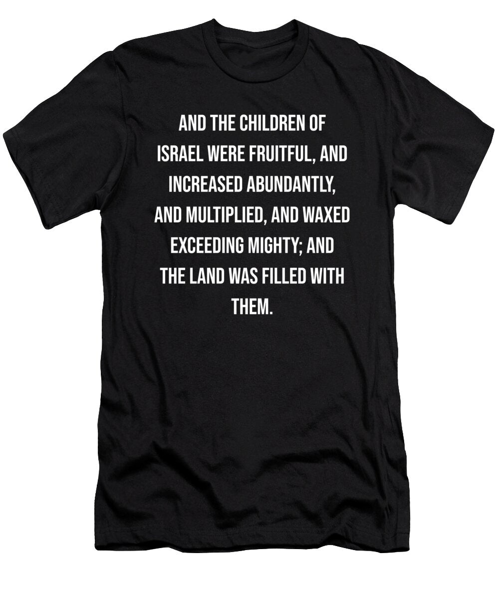 Exodus 1 7 Vidddie Publyshd T-Shirt