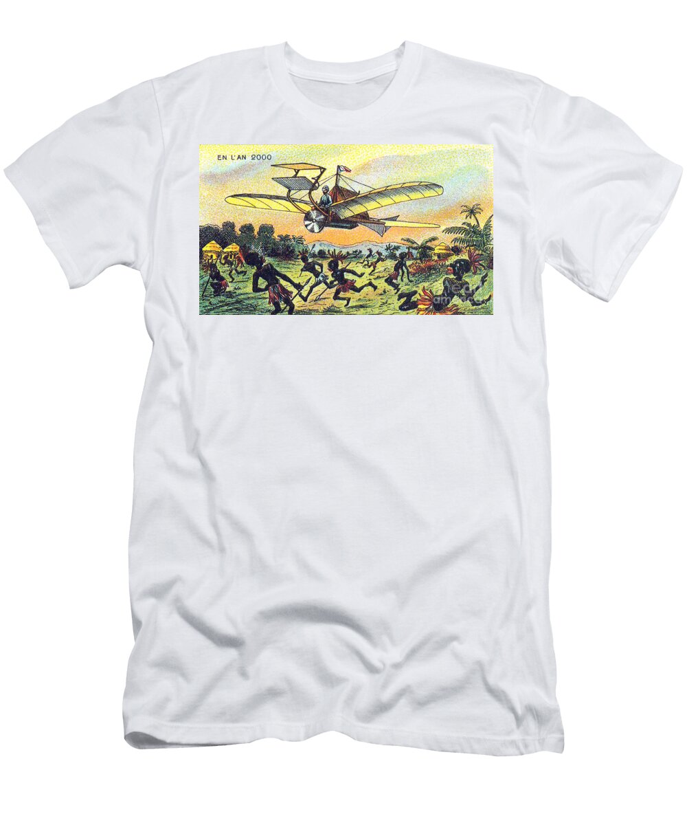 Explorer 1900s French Postcard Science Source T-Shirt