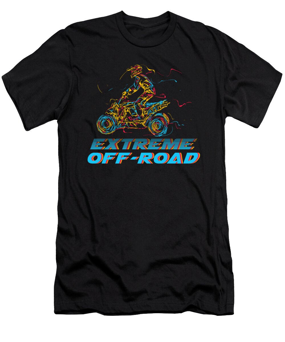 Extreme Offroad Quad Racing Atv Rider Gift Thomas Larch T-Shirt