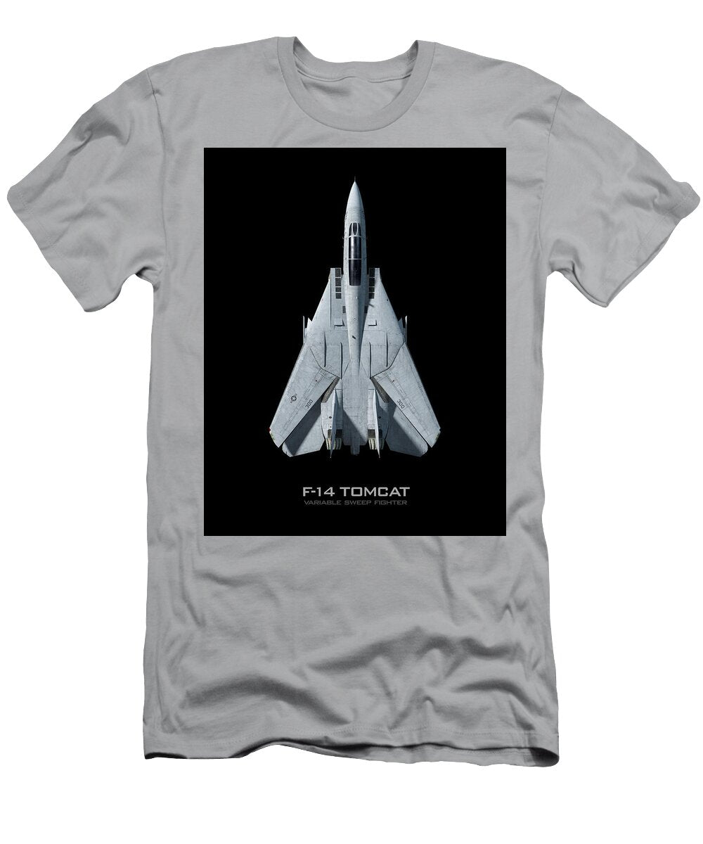 F 14 Tomcat Fighter Poster Jae Aviation T-Shirt