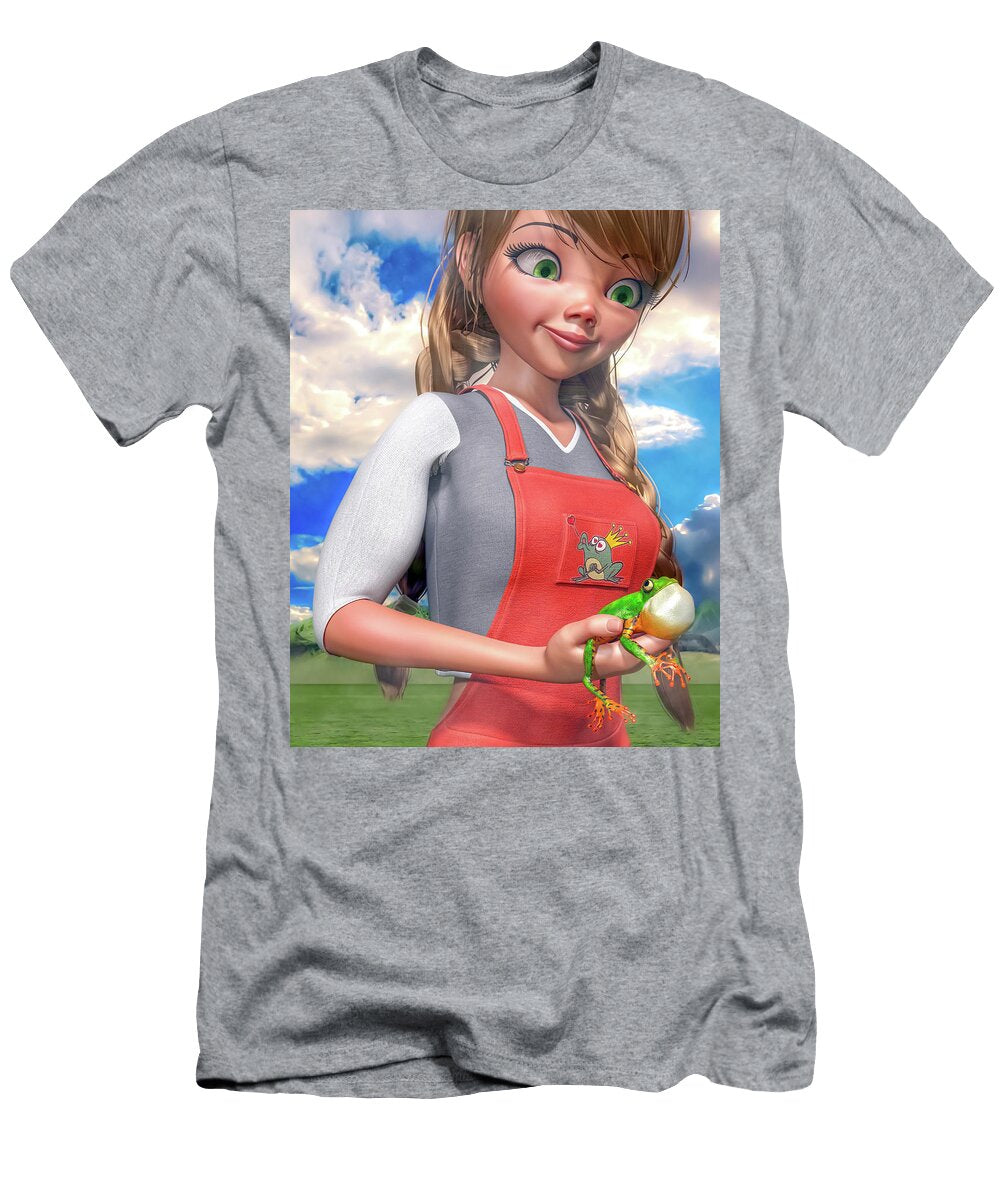 Fairy Tale Frog Custom Betsy Knapp T-Shirt