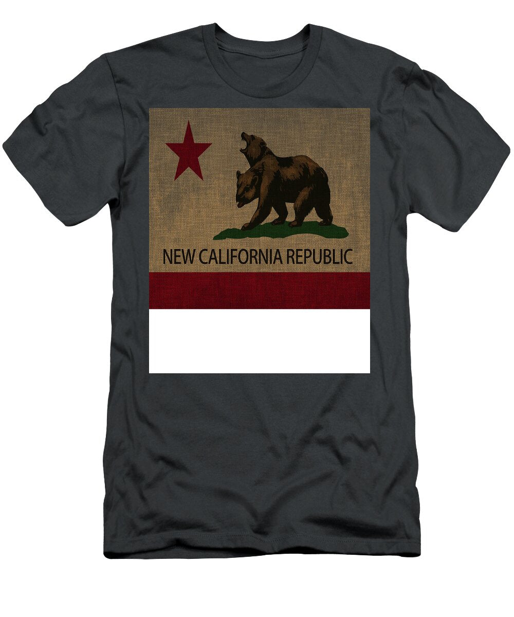 Fallout Tapestry 10 New California Republic Flag Ross Wood T-Shirt