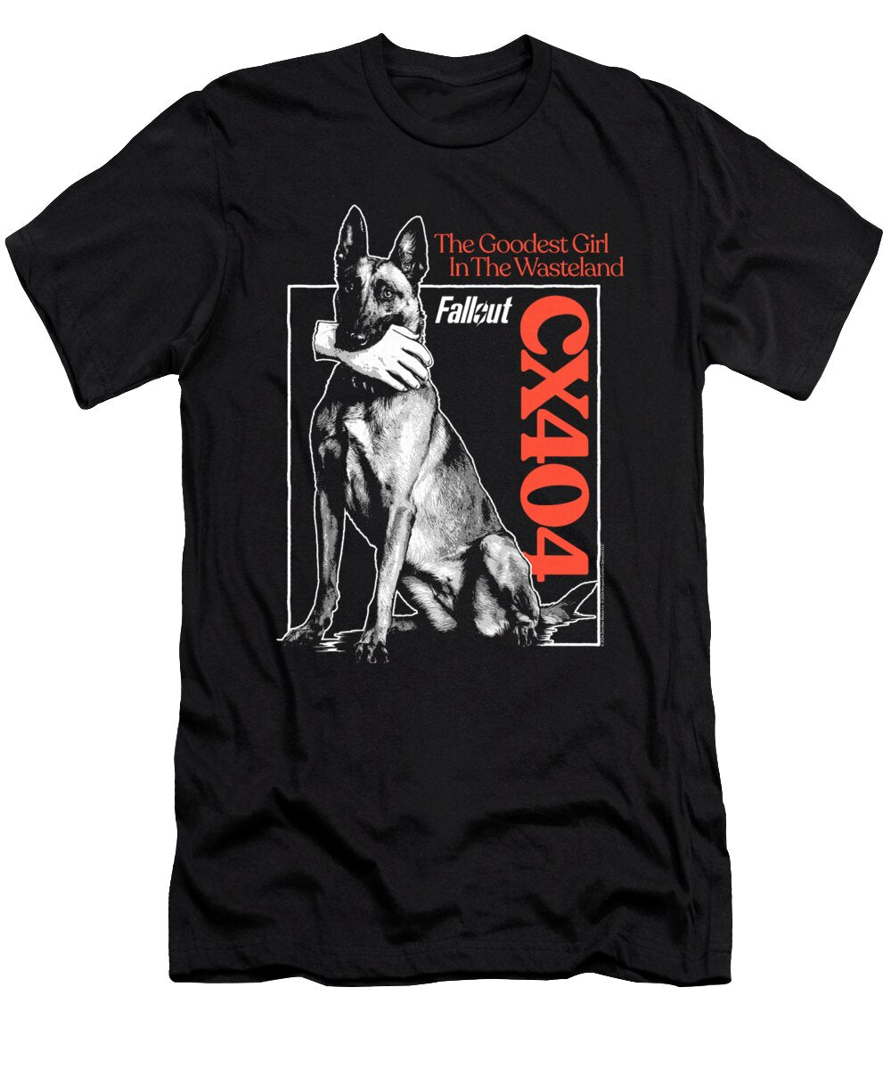 Fallout Tv Series Cx404 the Goodest Girl Puppy Natalie Lidford T-Shirt