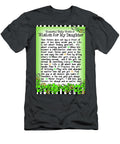 Family Relationships My Daughter Wonderful Wacky Words Gambrel Temple T-Shirt