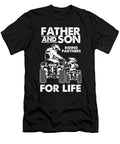 Father and Son Quad Rider Atv Racing Offroad Gift Thomas Larch T-Shirt