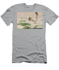 Female Ostrich Feeding on Desert Plants Kgalagadi Ann Steve Toon Natureplcom T-Shirt