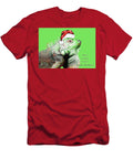 Festive Iguana Happy Holidays Sharon Cummings T-Shirt