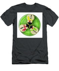 Festive Snowman Cookies on a Uranium Plate Belinda Krause T-Shirt