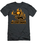 Fiery Crispy Dragon Spirit Animal John Schwegel T-Shirt