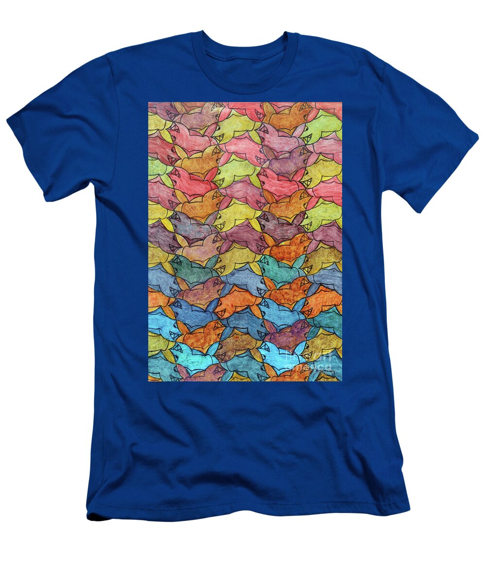 Fish Tesselation Kerry Fischel T-Shirt