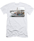 Fishing Boats in Pillar Point Harbor At Half Moon Bay California 7d8197 Wingsdomain Art and Photography T-Shirt