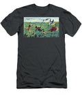 Fishing for Seagulls 1900s French Science Source T-Shirt