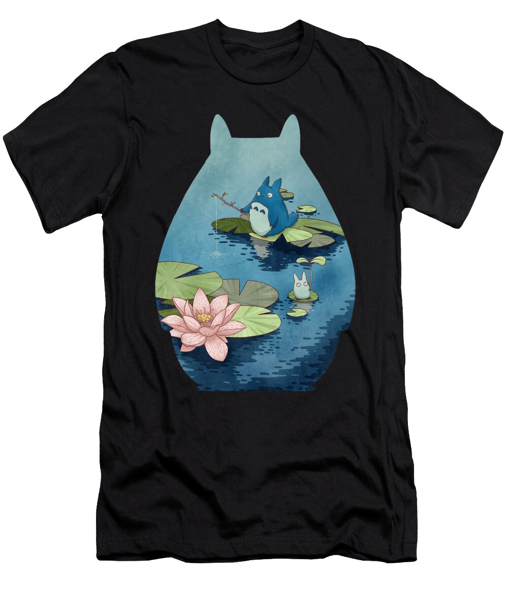 Fishing in the Pond Syntetyc T-Shirt