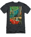 Fishing Net Portrait Adam Jewell T-Shirt