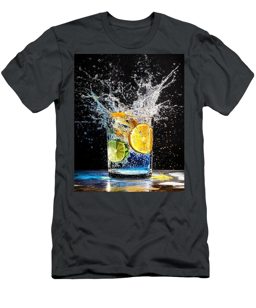 Fizz Splash Pop Xenia Bordeaux T-Shirt