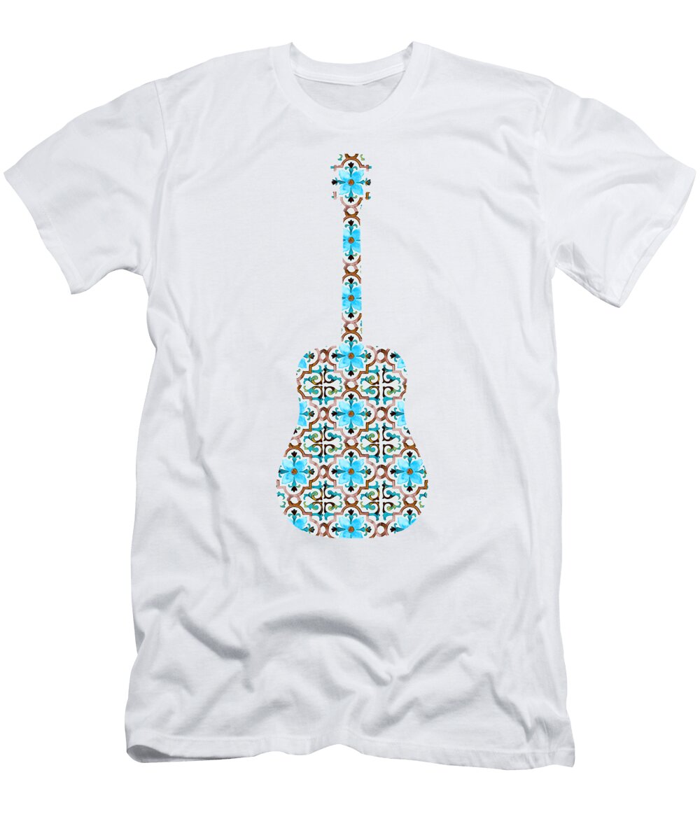 Flamenco Guitar 08 Am Fineartprints T-Shirt
