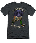 Fmsb Black Labrador Retriever with Mallard David Burgess T-Shirt