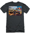 Ford Bronco in the Desert a Colorful Adventure Kari Goldfalse T-Shirt