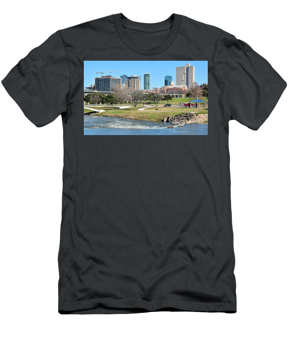 Fort Worth Trinity Park Frozen in Time Fine Art Photography T-Shirt