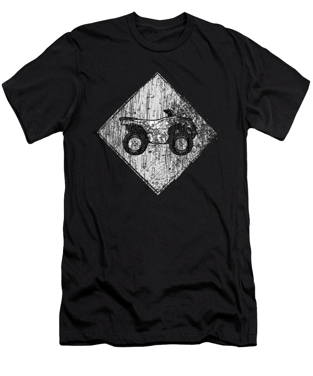 Four Wheeler Atv Quad Offroad Motorsport Mud Gift Thomas Larch T-Shirt