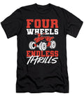 Four Wheels Endless Thrills Atv Quad Alessandra Roth T-Shirt