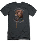 Fowl Mouth Sonofabitch Chocolate Labrador Retriever with Pheasant David Burgess T-Shirt