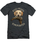 Fowl Mouth Sonofabitch Yellow Lab David Burgess T-Shirt