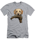 Fowl Mouth Yellow Labrador Retriever David Burgess T-Shirt