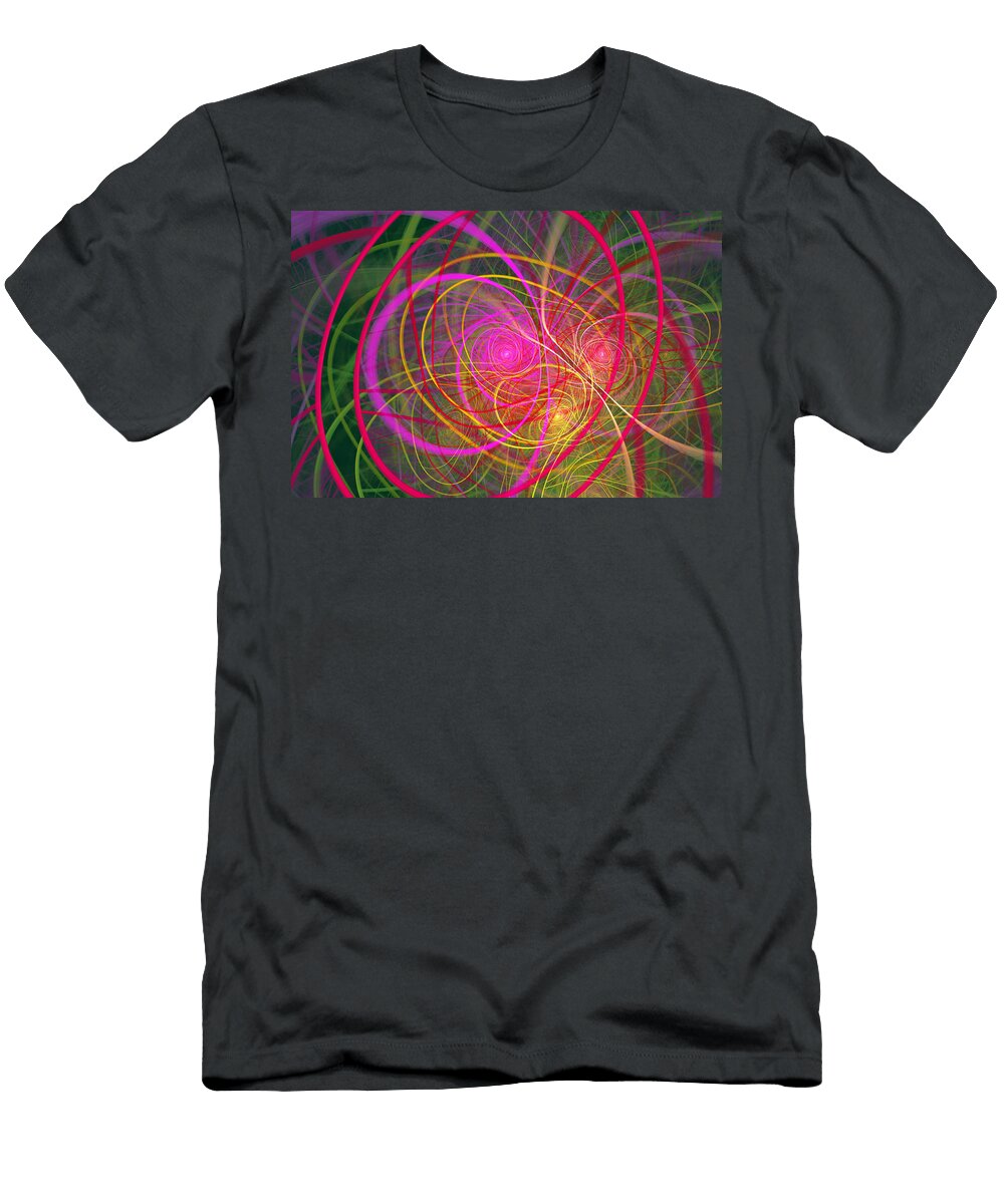 Fractal Abstract Loopy Doopy Mike Savad T-Shirt