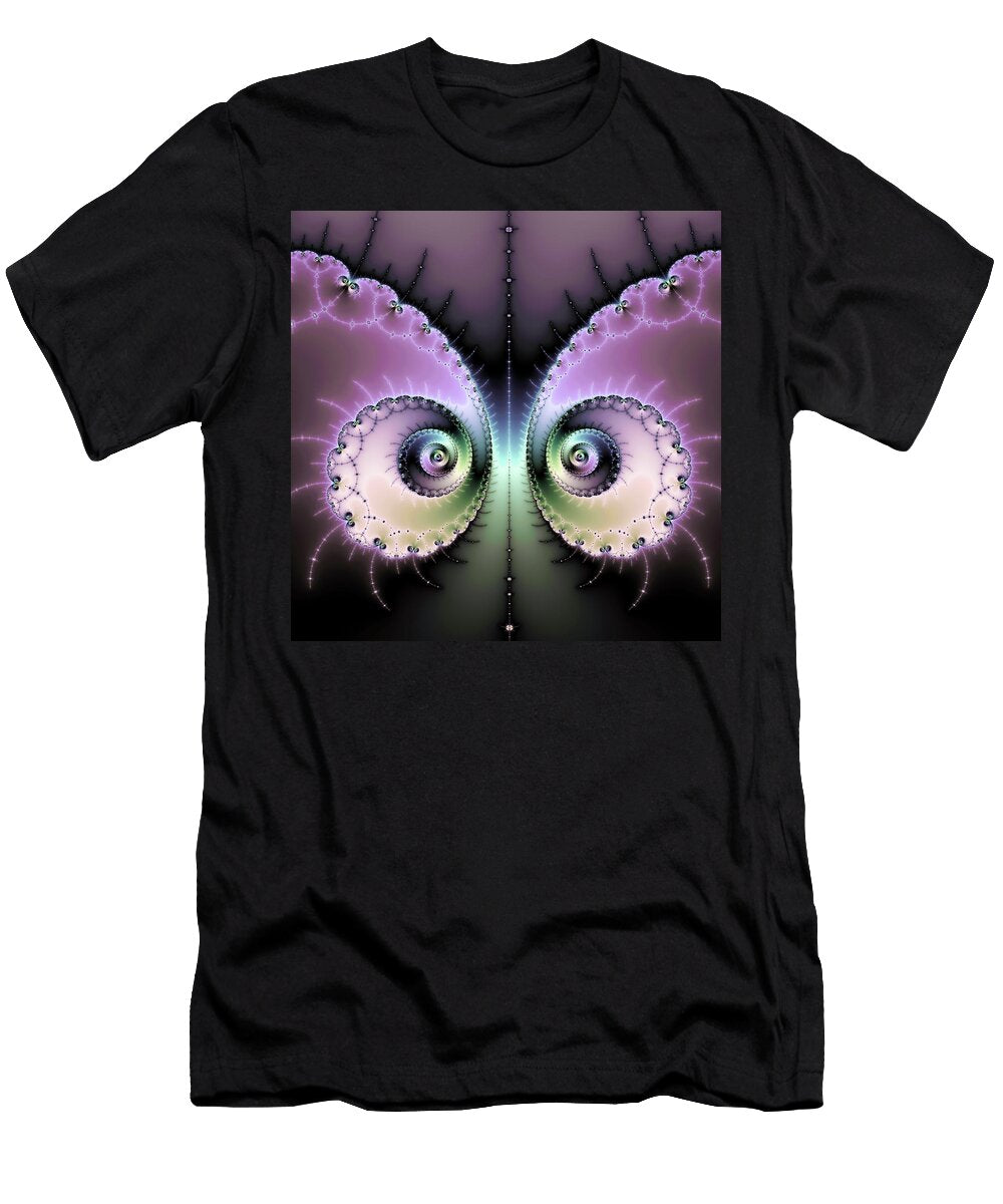 Fractal Eyes Looking At You Matthias Hauser T-Shirt